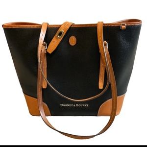 Dooney Bourke Black Claremont Dover Large Tote Bag *Please Read*